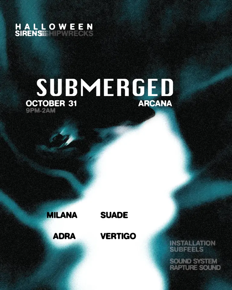 Artwork for SUBMERGED: Vertigo + Adra + MILANA + suade